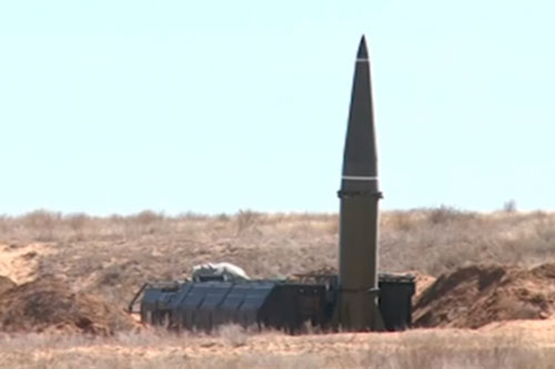 Tên lửa đạn đạo Iskander xuất hiện gần biên giới Libya