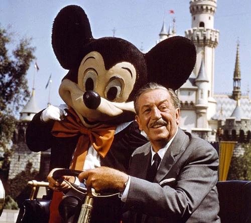 Walt Disney - “ông trùm” hãng phim hoạt hình hàng đầu thế giới bên cạnhchú chuột Micky nổi tiếng.Ảnh:spiegel.de