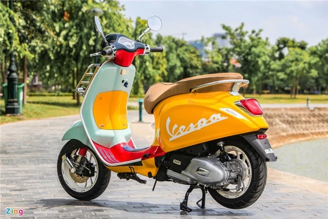 Chi tiet Vespa Primavera Sean Wotherspoon tai Viet Nam anh 2