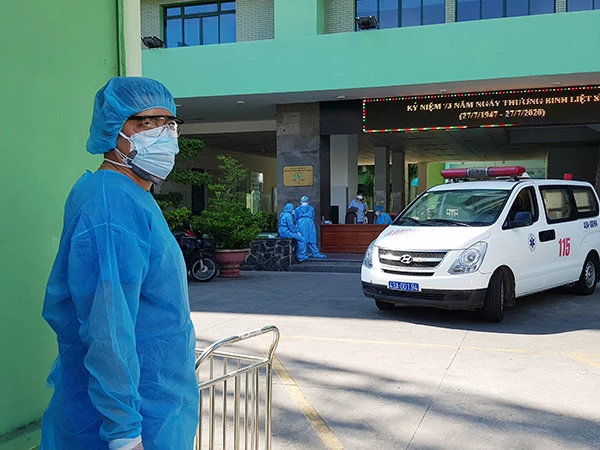 Bệnh viện Đà Nẵng đang tập trung cứu chữa cho các bệnh nhân mắc Covid-19 (Ảnh: HC)