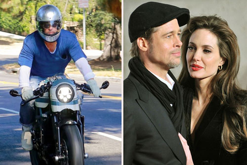 Brad Pitt thường xuyên đến thăm nhà Jolie