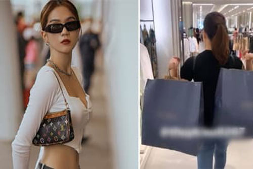 Chỉ vì tiệm tóc quá đông, không muốn đợi chờ, Ngọc Trinh đi mua sắm tốn hơn 22 triệu