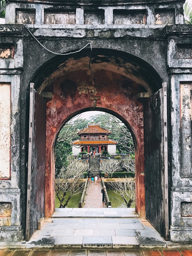 xao xuyen truoc ve dep yên binh, co kinh cua co do hue hinh 8