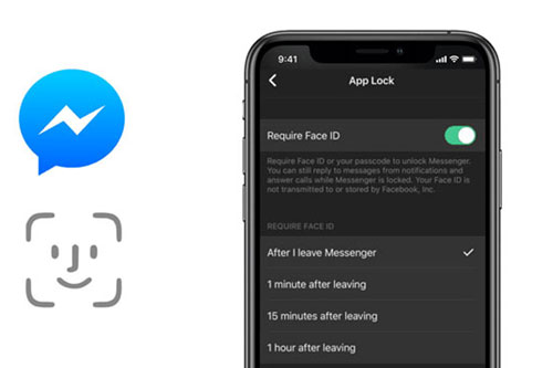 Hướng dẫn dùng Face ID và Touch ID cho Facebook Messenger