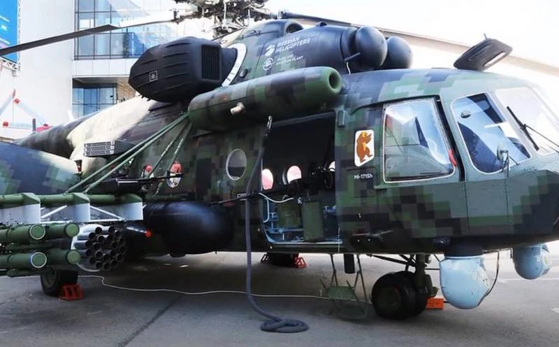 Trực thăng vận tải đa dụng Mi-8AMTSh-VN của Nga. Ảnh: Topwar.