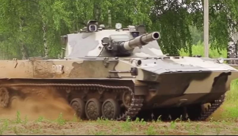 Pháo chống tăng tự hành (xe tăng hạng nhẹ) Sprut-SDM1 của Nga. Ảnh: Defense24.