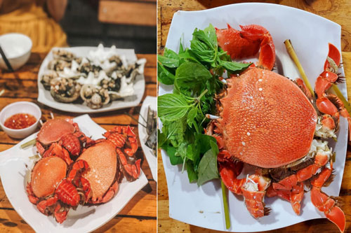 Cua huỳnh đế và loạt món ngon nên thử trên đảo Lý Sơn