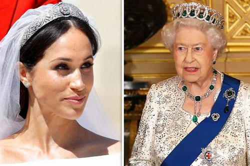 Sách mới về nhà Sussex tiết lộ sự thật đằng sau tranh cãi giữa Meghan với Nữ hoàng về chiếc vương miện "không được phép dùng trong hôn lễ hoàng gia"