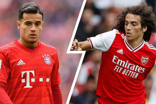 Arsenal nhận được lời đề nghị siêu hời vụ đổi Coutinho lấy Guendouzi