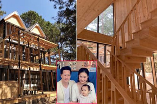 Thêm loạt ảnh bên trong biệt thự gỗ 800 m2 ở Đà Lạt của vợ chồng Phan Như Thảo