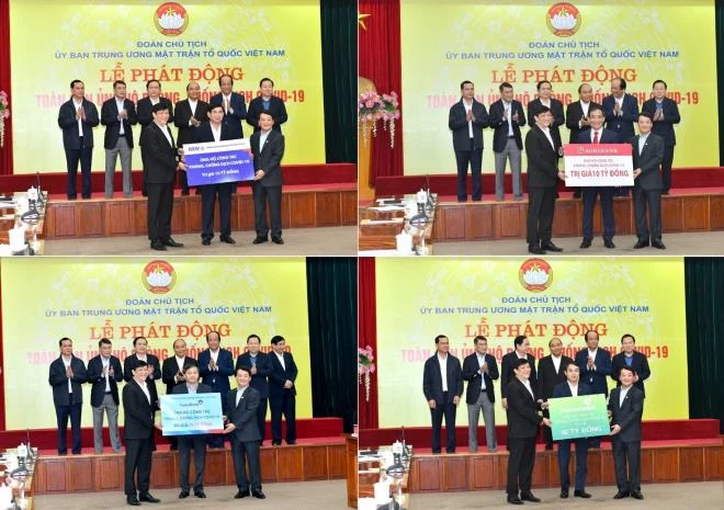 Ngành Ngân hàng hỗ trợ thành phố Đà Nẵng 25 tỷ đồng nhằm chống dịch Covid-19.