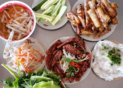 Bún riêu tôm và loạt món ngon đáng thử ở Vũng Tàu