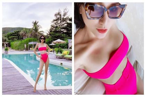 Có vòng eo lên tới 109 cm, Trang Trần photoshop ảnh mặc bikini nuột nà như bao người