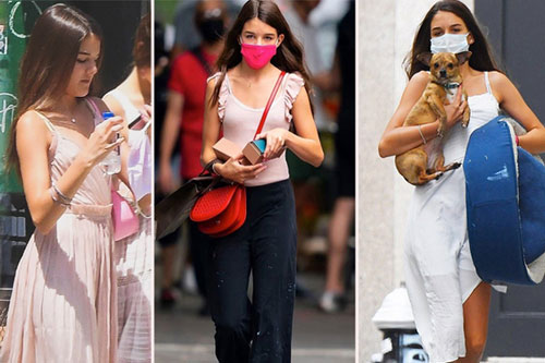 Suri Cruise khoe dáng ở tuổi 14