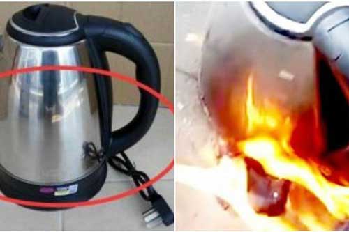 Những sai lầm khi sử dụng ấm siêu tốc tốn điện, bình dễ nổ tung nguy hại cả nhà
