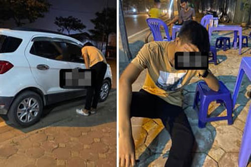 Gặp người yêu cũ lái xe ô tô, chàng trai bật khóc khi đòi lên xe nhưng bị từ chối