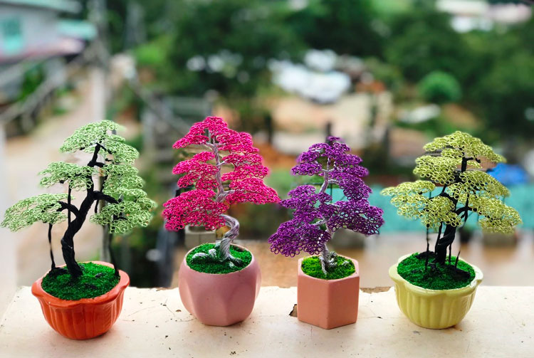 Độc đáo bonsai handmade