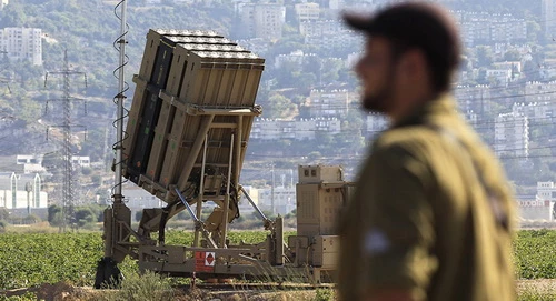 Tổ hợp phòng thủ tên lửa Iron Dome do Israel chế tạo. Ảnh: Al Masdar News.