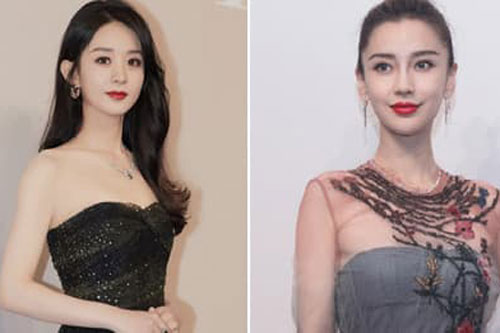 Angelababy 'lép vế' trước Triệu Lệ Dĩnh, fans tức giận 'gây chiến' hỗn loạn trên mạng xã hội