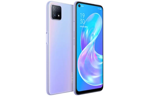 Oppo A72 5G sử dụng vỏ ngoài bằng nhựa giả kính. Máy có số đo 154x77,2x7,9 mm, trọng lượng 175 g. 