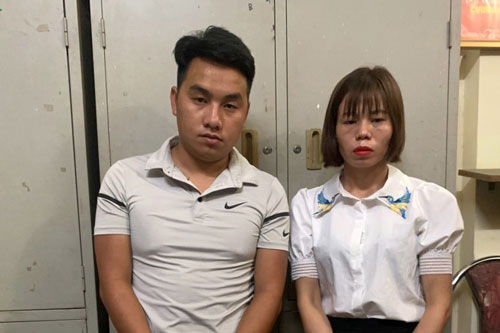 Bắt đôi nam nữ vận chuyển thuê 32 bánh heroin