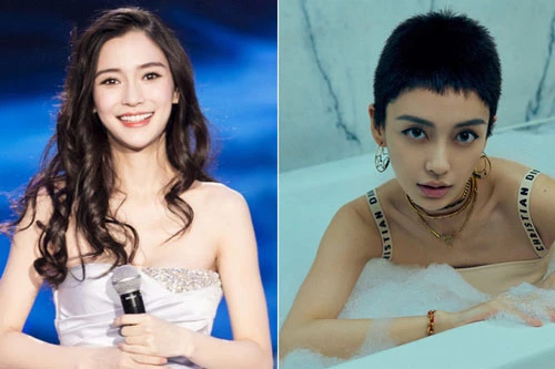 Angelababy nhìn cực men.