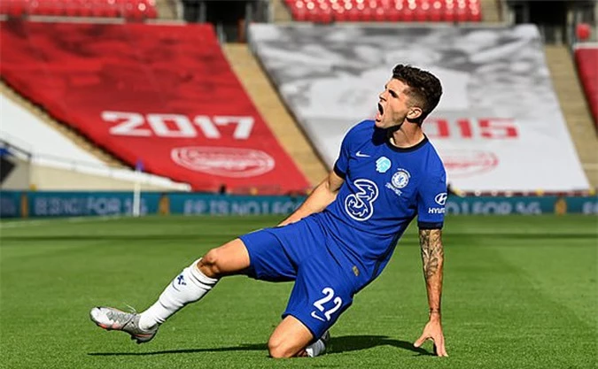 Pulisic mở tỷ số từ khá sớm