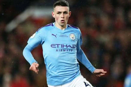 10. Phil Foden (Man City, tốc độ tối đa: 37,1 km/h).