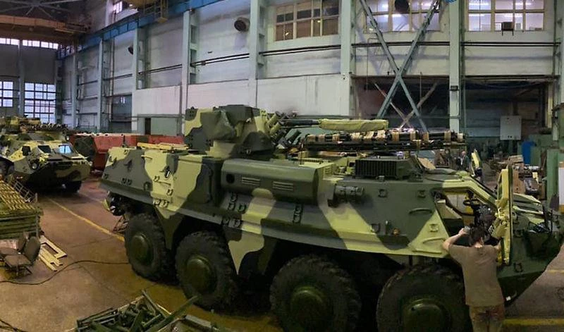 Xe bọc thép chở quân BTR-4 do Ukraine sản xuất. Ảnh: Topwar.