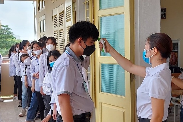 Cán bộ, giáo viên thuộc diện F0, F1, F2 sẽ không tham gia kỳ thi tốt nghiệp THPT