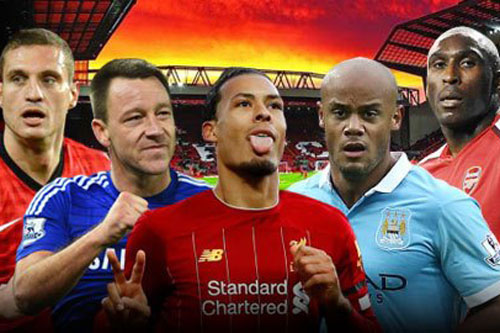 'Van Dijk nằm trong top 5 trung vệ vĩ đại nhất lịch sử Ngoại hạng Anh'