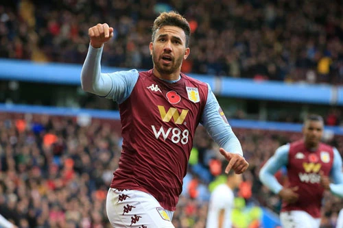 =3. Trezeguet (Aston Villa, tốc độ tối đa: 37,6 km/h).