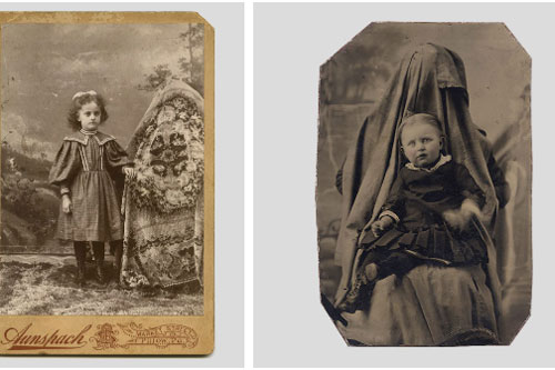 Ảnh chụp những đứa trẻ thời xưa sẽ thật bình thường nếu như không ai để ý nhân vật bí ẩn luôn ngồi phía sau chúng