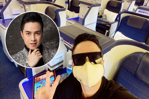 Nhật Tinh Anh sang Mỹ giữa dịch