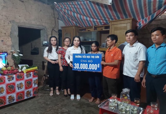 Phú Thọ: Trường tiểu học Thọ Sơn chia sẻ với gia đình học sinh bị đuối nước