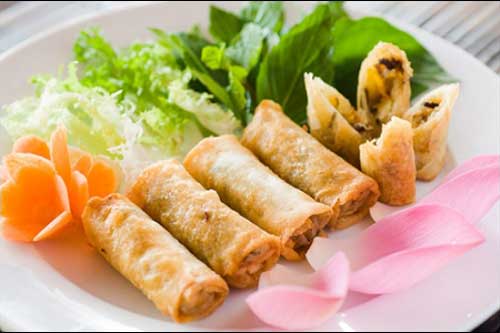 Cách làm chả giò tôm bắp cực ngon