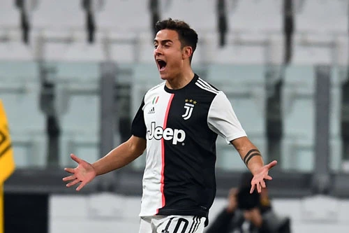 Tiền vệ phải: Paulo Dybala (Juventus).