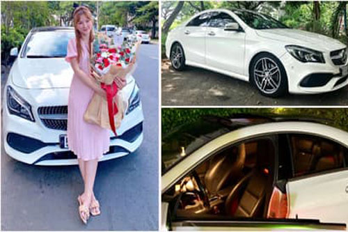 Chuẩn bị sinh con cho chồng trẻ, ca sĩ Thu Thủy quyết định rao bán xế hộp Mercedes-Benz