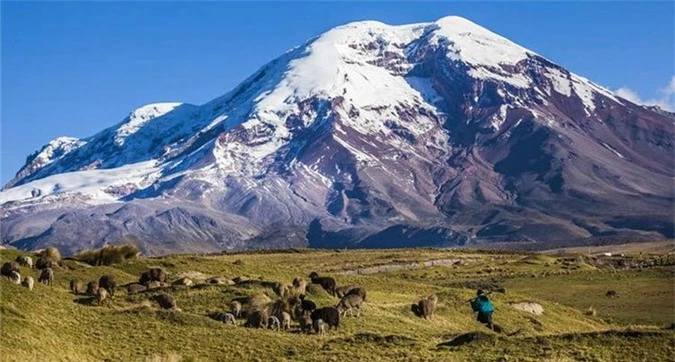 Đỉnh núi lửa Chimborazo