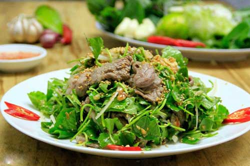Làm nộm rau má thịt bò ngon giòn - bổ dưỡng chỉ với nguyên liệu rẻ tiền này, hấp dẫn hơn cả ngoài hàng