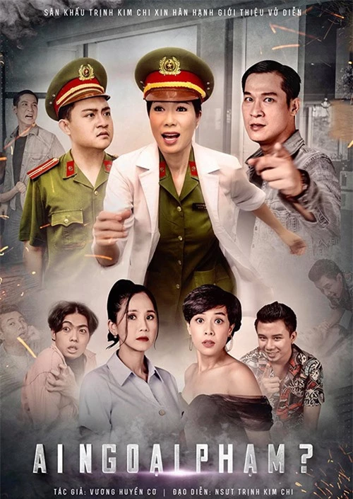 Poster vở kịch do Trịnh Kim Chi chỉ đạo thực hiện kiêm giữ vai trò diễn viên chính.