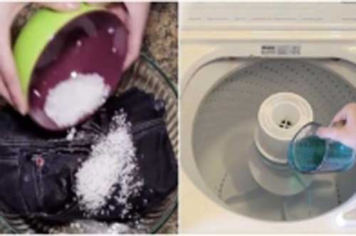 Bỏ 1 nắm muối vào máy giặt bạn sẽ thấy điều kỳ diệu xảy ra