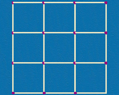 "Xoắn não" với câu đố di chuyển que diêm 