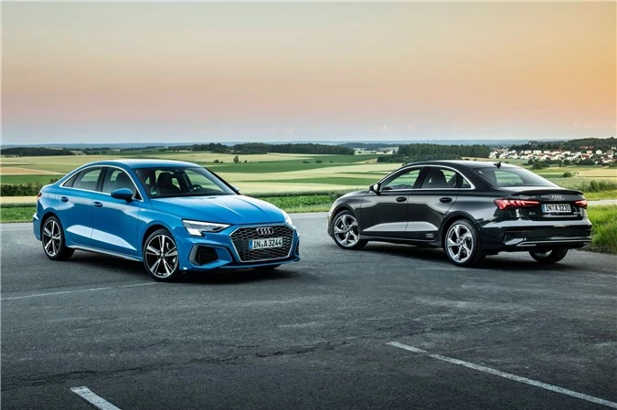 Audi tung loat anh day du cua A3 Sedan 2021 anh 1