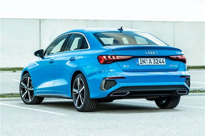 Audi tung loat anh day du cua A3 Sedan 2021 anh 3