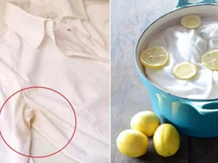 Bỏ 1 lát chanh vào giặt áo trắng sạch không tỳ vết, vạn người mê