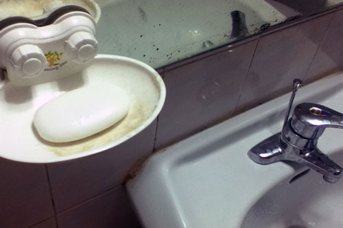 Hai loại vi khuẩn nguy hại thường có trong cục xà phòng ở nhà vệ sinh công cộng