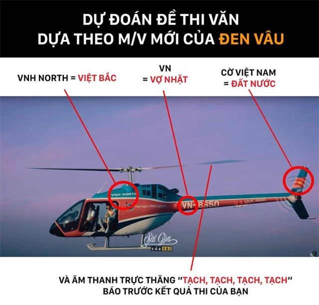 Dở khóc dở cười với chuyện đoán đề thi từ MV mới của Đen Vâu - Ảnh 2. Dở khóc dở cười với chuyện đoán đề thi từ MV mới của Đen Vâu - Ảnh 2.