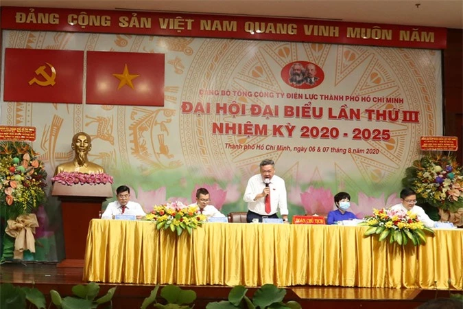 Ông Phạm Quốc Bảo tái đắc cử Bì thư Đảng ủy Tổng công ty Điện lực TP HCM - Ảnh 1.