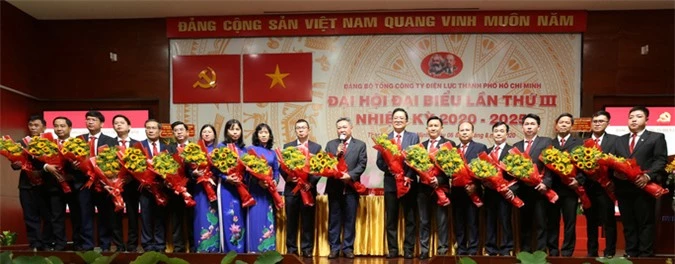 Ông Phạm Quốc Bảo tái đắc cử Bì thư Đảng ủy Tổng công ty Điện lực TP HCM - Ảnh 2.